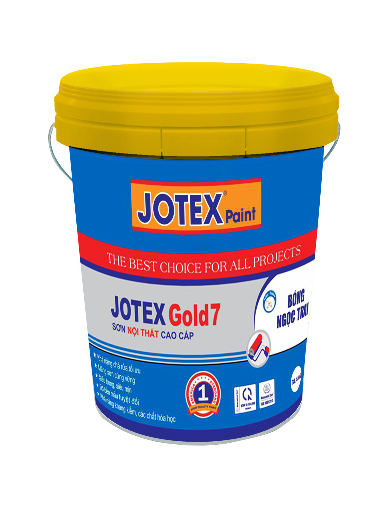 Jotex-Gold 7 Sơn nội thất siêu bóng cao cấp